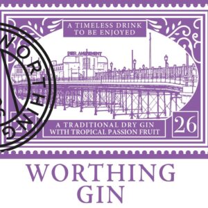 Worthing Gin Tropical Passion Fruit 50cl